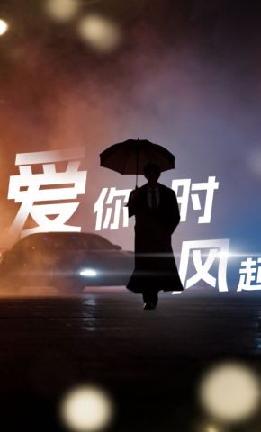 短剧《爱你时风起》海报