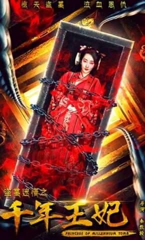短剧《盗墓迷情之千年王妃》海报
