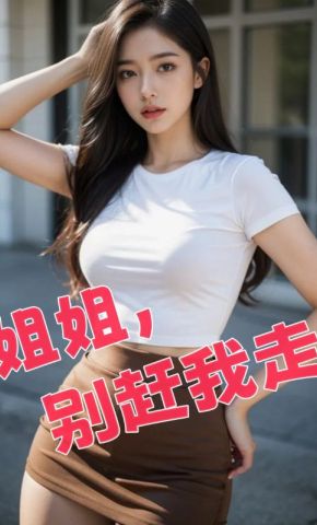 短剧《姐姐，别赶我走》海报