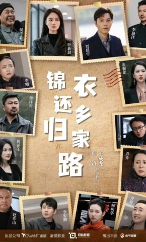 短剧《衣锦还乡归家路》海报