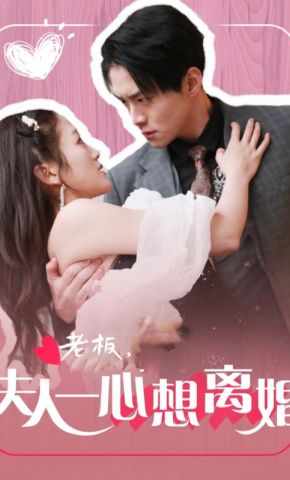 短剧《老板，夫人一心想离婚》海报