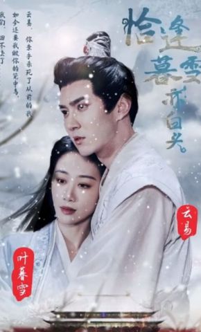 短剧《恰逢暮雪亦白头》海报