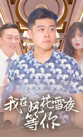 短剧《我在风花雪夜等你》海报