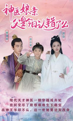 短剧《神医娘亲：父皇今日认错了么》海报