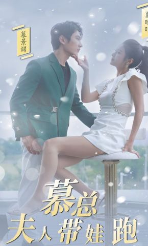 短剧《慕总夫人带娃跑》海报