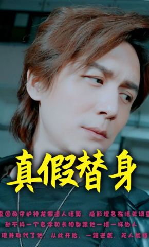 短剧《真假替身》海报