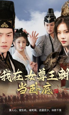 短剧《我在女尊王朝当卧底》海报