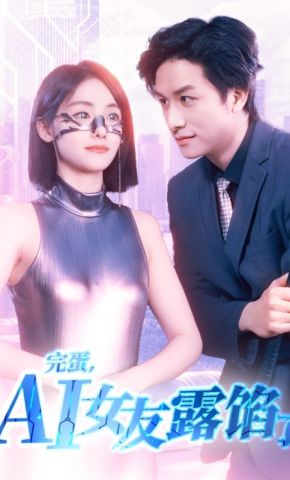 短剧《完蛋，AI女友露馅了》海报