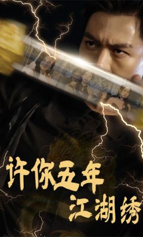 短剧《许你五年江湖锈》海报