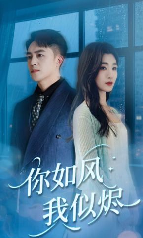 短剧《你如风我似烬》海报