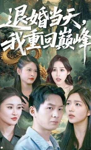 短剧《退婚当天，我重回巅峰》海报