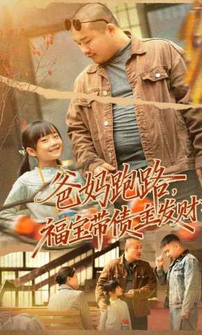 短剧《爸妈跑路，福宝带债主发财了》海报