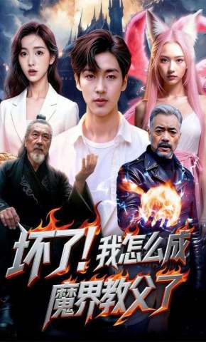 短剧《坏了！我怎么成魔界教父了》海报