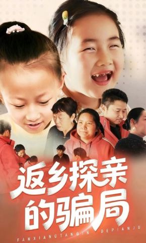 短剧《返乡探亲的骗局》海报