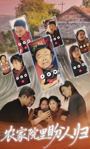短剧《农家院里盼人归》海报