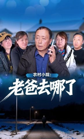 短剧《农村小院：老爸去哪了》海报