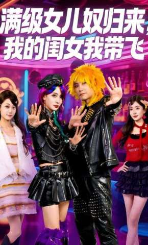 短剧《满级女儿奴归来，我的闺女我带飞》海报