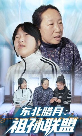短剧《东北腊月：祖孙联盟》海报