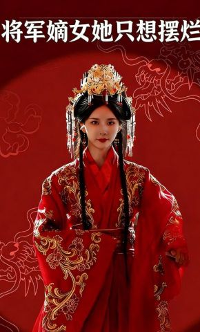 短剧《将军嫡女她只想摆烂》海报