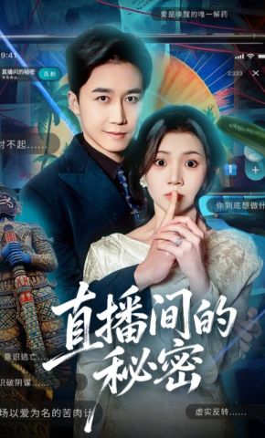 短剧《直播间的秘密》海报