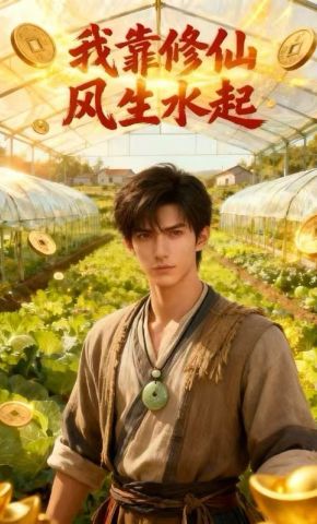短剧《我靠修仙风生水起》海报