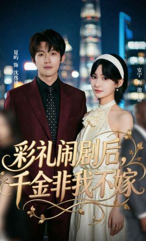 短剧《彩礼闹剧后，千金非我不嫁》海报
