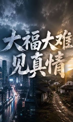 短剧《大福大难见真情》海报