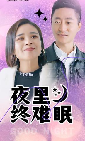 短剧《夜里终难眠》海报