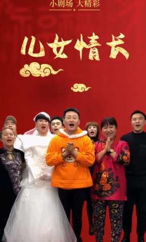 短剧儿女情长海报