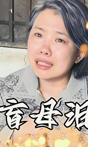 短剧盲母泪海报