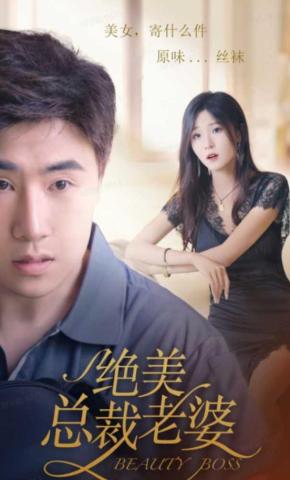 短剧绝美总裁老婆海报