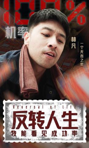 短剧反转人生：我能看见成功率海报