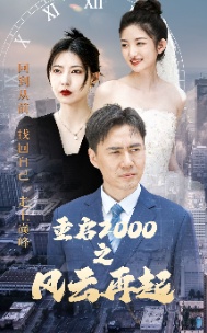 短剧《重启2000之风云再起》海报