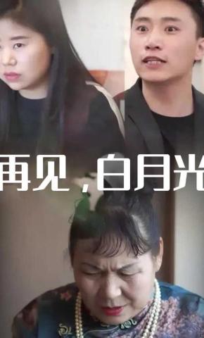 短剧再见，白月光海报