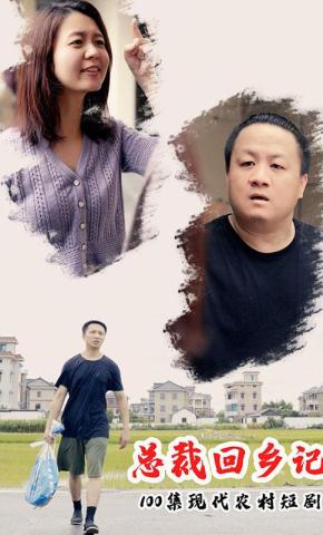 短剧总裁回乡记海报