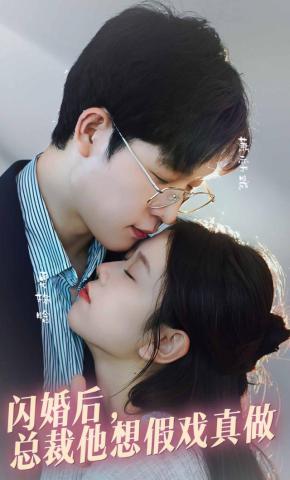 短剧闪婚后：总裁他想假戏真做海报