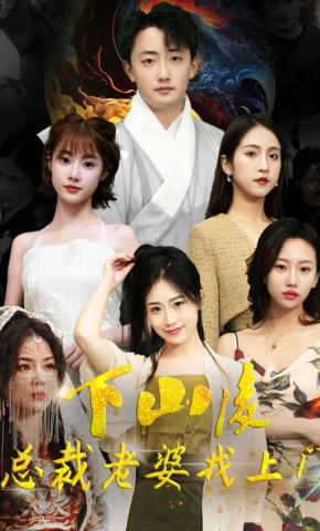 短剧《下山后总裁老婆找上门》海报