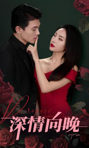 短剧深情向晚海报