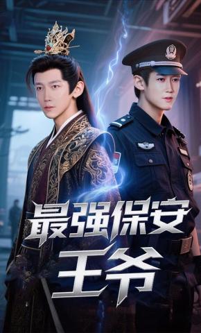 短剧《最强保安王爷》海报