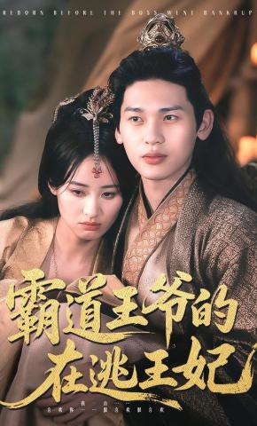 短剧霸道王爷的在逃王妃海报