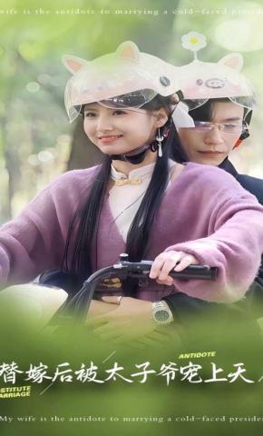 短剧《替嫁后被太子爷宠上天》海报