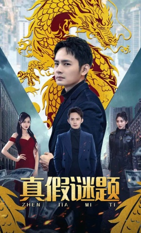 短剧《真假谜题》海报