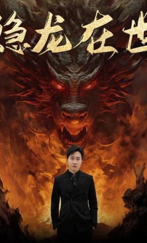 短剧《隐龙在世》海报