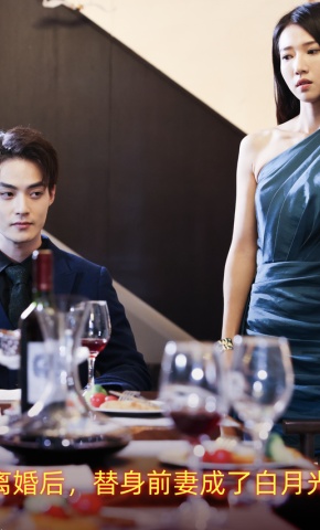 短剧《离婚后，替身前妻成了白月光》海报