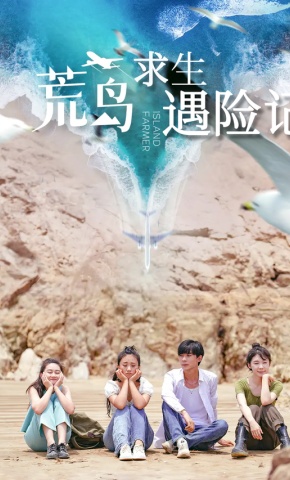 短剧荒岛求生遇险记海报