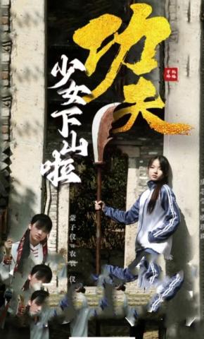 短剧功夫少女下山啦海报