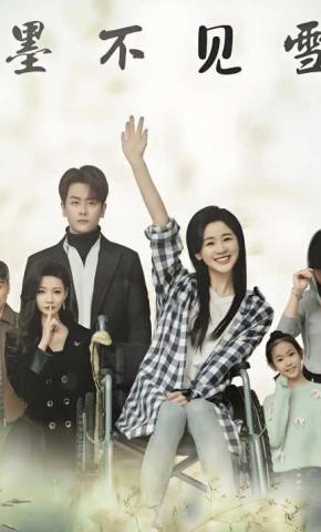 短剧《雪落无声》海报