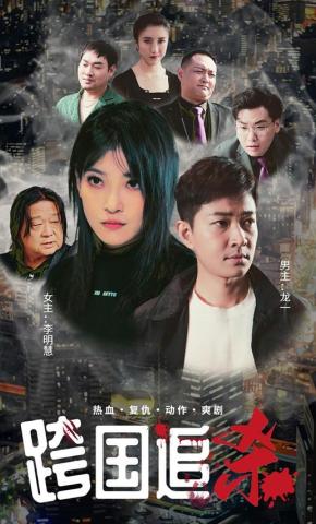 短剧跨国追杀海报