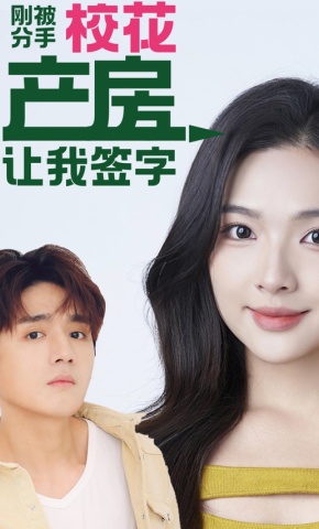 短剧刚被分手校花产房让我签字海报