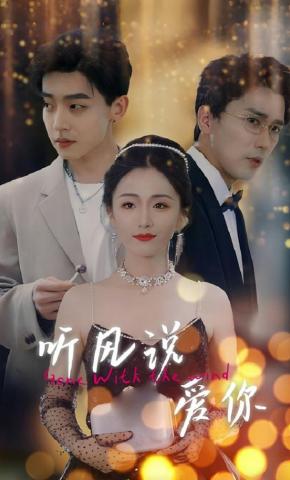 短剧《听风说爱你》海报
